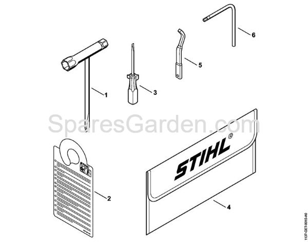 Tools, Extras Gasoline chain saws (MS) MS 193 T Stihl