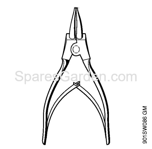 Pliers A19 Gasoline chain saws (MS) MS 391 Stihl