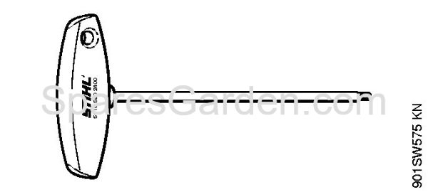 Screwdriver, T27x150 Gasoline chain saws (MS) MS 460-Z Magnum Stihl