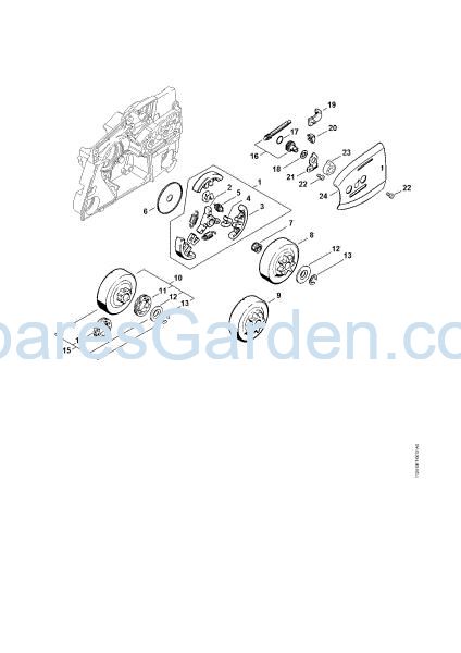 Picture of Clutch MS 780-R