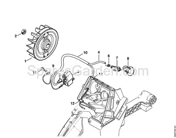 Ignition system Gasoline chain saws (MS) MS 780-R Stihl
