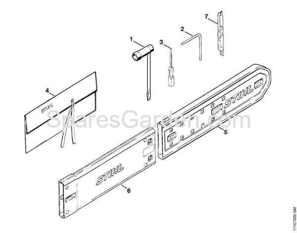 Tools, Extras Gasoline chain saws (MS) MS 780-R Stihl