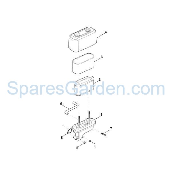 Picture of B - Air filter EVC 4000.0 (EVC4000-0001)