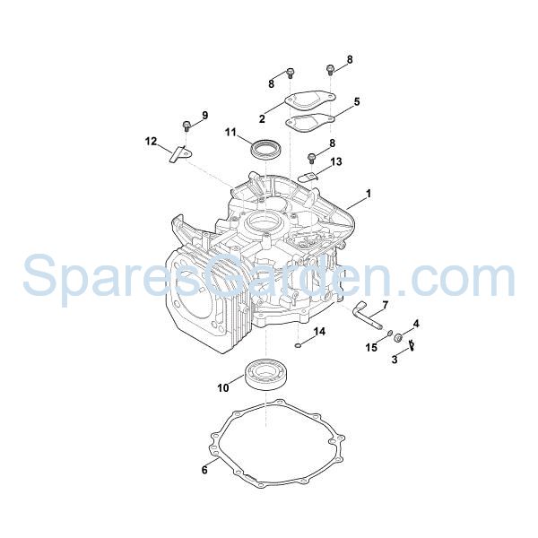 Picture of E - Crankcase EVC 4000.0 (EVC4000-0001)