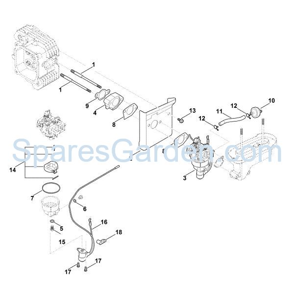 Picture of H - Fuel system EVC 4000.0 (EVC4000-0001)