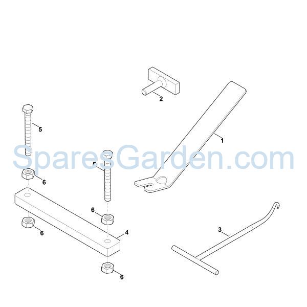 Picture of K - Special tool EVC 4000.0 (EVC4000-0001)