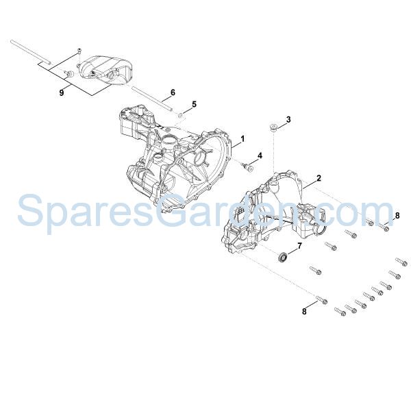 Picture of C - Housing T3-CHBF-2X3C-1TX4