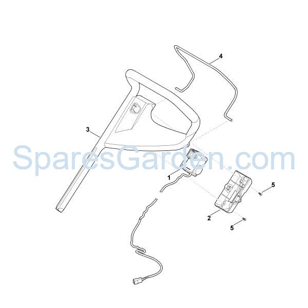 Picture of A - Handle upper part MA 339.0 C
