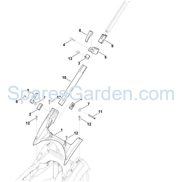 Picture of B - Handle lower part MA 339.0 C